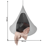 KLORIN NEW BIG SIZE függőfotel (szürke) - Marco Mobili Bútoráruház - kertibútor