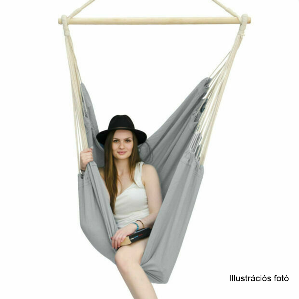 Lindo New függőfotel (fehér/szürke) - Marco Mobili Bútoráruház - függőágy