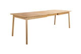 Glimps asztal (tölgy), 180-240 x 90 cm
