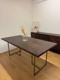 Class asztal (barna), 180 x 90 cm