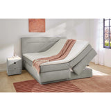 Vivian ágy, világosszürke (180 cm)