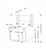 Dusty relax fotel (szürke)