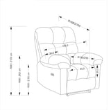 Eastwood relax fotel (szürke)