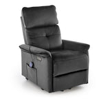 Josephine II relax fotel (fekete)