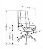 Ellison irodai forgószék (bézs)