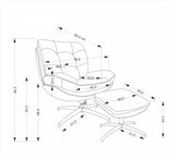 Davis fotel (szürke)