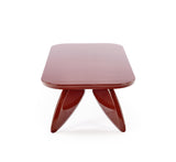 Clapton dohányzóasztal (bordó)