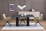 Abbott asztal, 160-250 x 90 cm