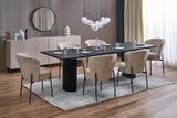 Abbott asztal, 160-250 x 90 cm