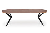 Joplin asztal (dió) , 100-250 x 100 cm