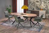 Joplin asztal (dió) , 100-250 x 100 cm