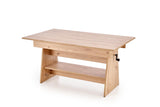 Currer dohányzóasztal / asztal, 120-160 x 70 cm (artisan tölgy)