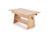 Currer dohányzóasztal / asztal, 120-160 x 70 cm (artisan tölgy)