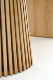 Aggie asztal, 120-210 x 120 cm