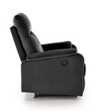 Durham relax fotel (fekete)
