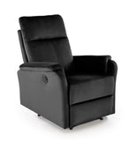 Durham relax fotel (fekete)