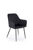 Agustin szék (fekete)