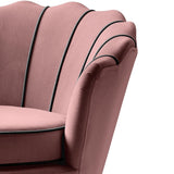 Carina fotel (rózsaszín)