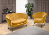 Charlotte 2 fotel (sárga)