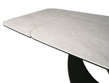Finy asztal (réz), 160-240 x 95 cm