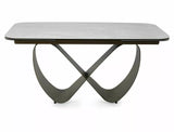 Finy asztal (réz), 160-240 x 95 cm