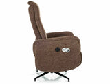 Janet relax fotel (cappuccino)