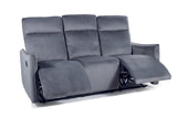 Jaxon III relax kanapé (szürke)