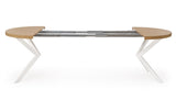 Joplin asztal (fehér) , 100-250 x 100 cm