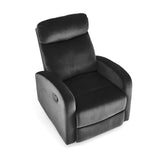 Luisa relax fotel (fekete)
