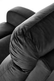 Luisa relax fotel (fekete)