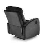 Luisa relax fotel (fekete)