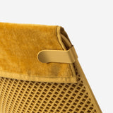 UV-álló sárga kültéri napozóágy– prémium olasz kerti bútor