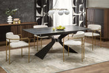 Oakleigh asztal (türkiz), 180-230 x 90 cm