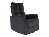 Olva relax fotel (fekete)