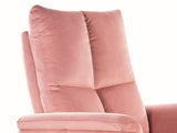 Olva relax fotel (rózsaszín)