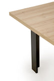 Payton asztal (fekete), 120-160 x 80 cm