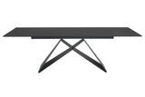 Raphael asztal (fekete), 160-240 x 90 cm