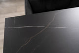 Raphael asztal (fekete), 160-240 x 90 cm