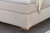 Porter ágy, világosbézs (140 cm)