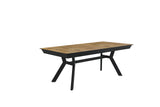 Oakley asztal (vadtölgy), 200-320 x 100 cm