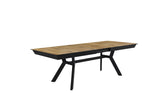 Oakley asztal (vadtölgy), 200-320 x 100 cm