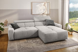 David sarokkanapé (világosszürke)