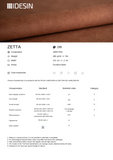 Zetta szövet 292