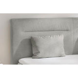 Vivian ágy, világosszürke (180 cm)