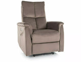 Olva III relax fotel (cappuccino)