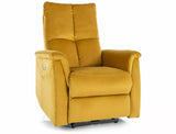 Olva III relax fotel (sárga)
