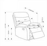 Ector relax fotel (szürke)