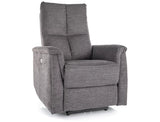 Olva IV relax fotel (sötétszürke)