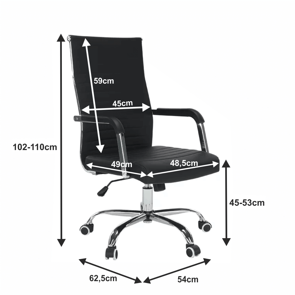 Faran irodai szék (fekete) - Marco Mobili Bútoráruház - Forgószék