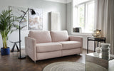Ágyazható, minimalista kétszemélyes kanapé 